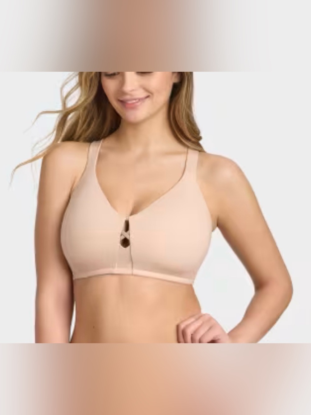 Bare Necessities Nude Seamless Sports Bralette